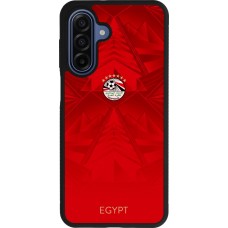 Coque Samsung Galaxy A17 - Silicone rigide noir Maillot de football Égypte 2026 personnalisable