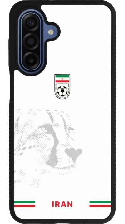 Coque Samsung Galaxy A17 - Silicone rigide noir Maillot de football Iran 2026 personnalisable