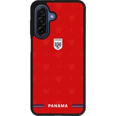 Samsung Galaxy A17 Case Hülle - Silikon schwarz Panama 2026 personalisierbares Fussballtrikot