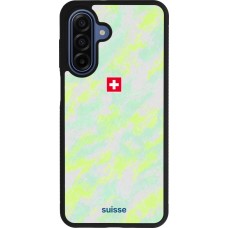 Samsung Galaxy A17 Case Hülle - Silikon schwarz Schweiz Away 2026 personalisierbares Fussballtrikot