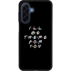 Samsung Galaxy A17 Case Hülle - Silikon schwarz Friends Be there for you