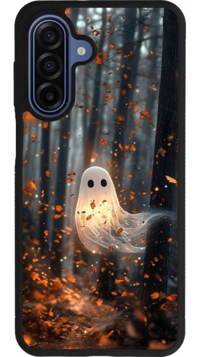 Samsung Galaxy A17 Case Hülle - Silikon schwarz Halloween 2025 Ghost in the forest