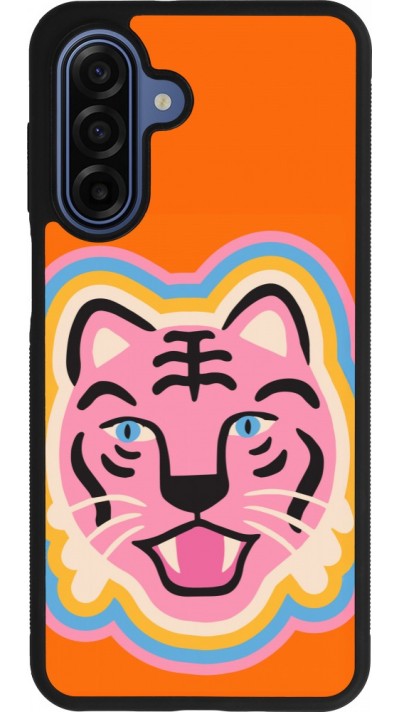 Coque Samsung Galaxy A17 - Silicone rigide noir Lion colors 2026