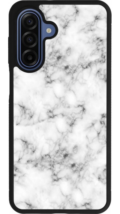 Coque Samsung Galaxy A17 - Silicone rigide noir Marble 01