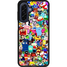 Coque Samsung Galaxy A17 - Silicone rigide noir Mixed cartoons