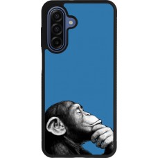 Samsung Galaxy A17 Case Hülle - Silikon schwarz Monkey Pop Art