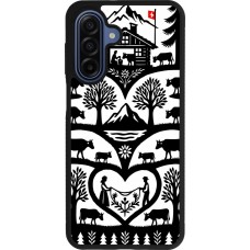 Coque Samsung Galaxy A17 - Silicone rigide noir Poya Suisse 2