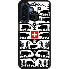 Samsung Galaxy A17 Case Hülle - Silikon schwarz Poya Schweiz 3