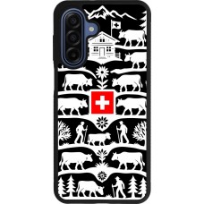Samsung Galaxy A17 Case Hülle - Silikon schwarz Poya Schweiz 3 schwarz
