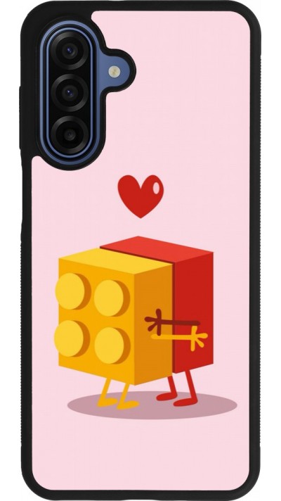 Coque Samsung Galaxy A17 - Silicone rigide noir Saint Valentines Day 26 Puzzle