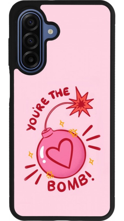 Coque Samsung Galaxy A17 - Silicone rigide noir Saint Valentines Day 26 You are the bomb