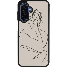 Samsung Galaxy A17 Case Hülle - Silikon schwarz Salnikova 05