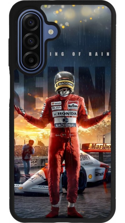 Coque Samsung Galaxy A17 - Silicone rigide noir Senna The King of Rain