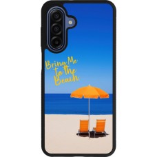 Coque Samsung Galaxy A17 - Silicone rigide noir Summer 2025 Bring me to the beach