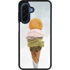 Coque Samsung Galaxy A17 - Silicone rigide noir Summer 2025 Cornet