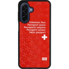 Samsung Galaxy A17 Case Hülle - Silikon schwarz Swiss Passport
