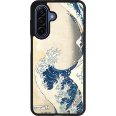 Coque Samsung Galaxy A17 - Silicone rigide noir Tableau art - La Grande Vague de Kanagawa - Hokusai