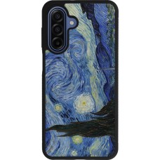 Coque Samsung Galaxy A17 - Silicone rigide noir Tableau art - La Nuit étoilée - Van Gogh