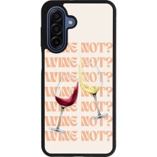 Samsung Galaxy A17 Case Hülle - Silikon schwarz Wine not