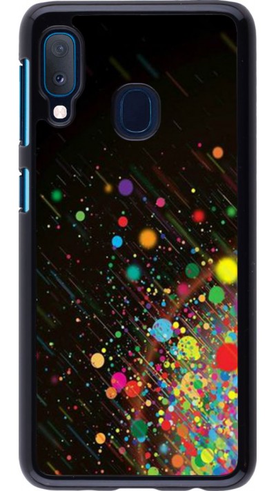 Coque Samsung Galaxy A20e - Abstract bubule lines