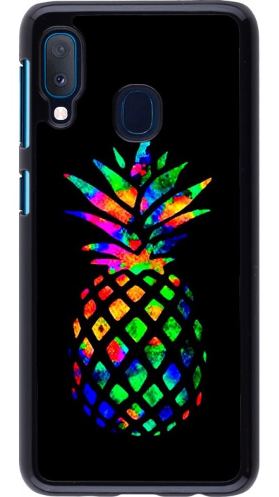 Hülle Samsung Galaxy A20e - Ananas Multi-colors