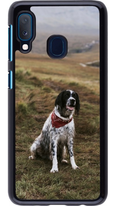 Coque Samsung Galaxy A20e - Autumn 22 happy wet dog