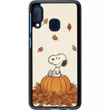 Coque Samsung Galaxy A20e - Autumn 26 Snoopy autumn