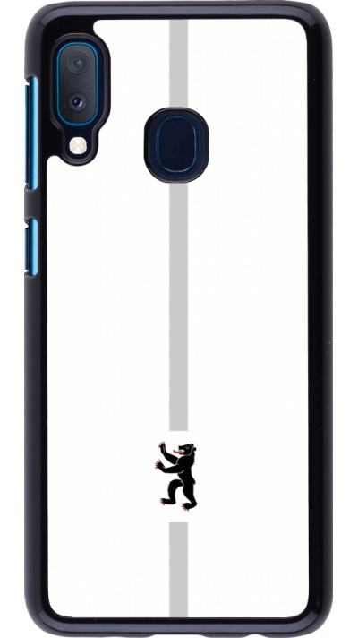 Samsung Galaxy A20e Case Hülle - Kanton AI weiss