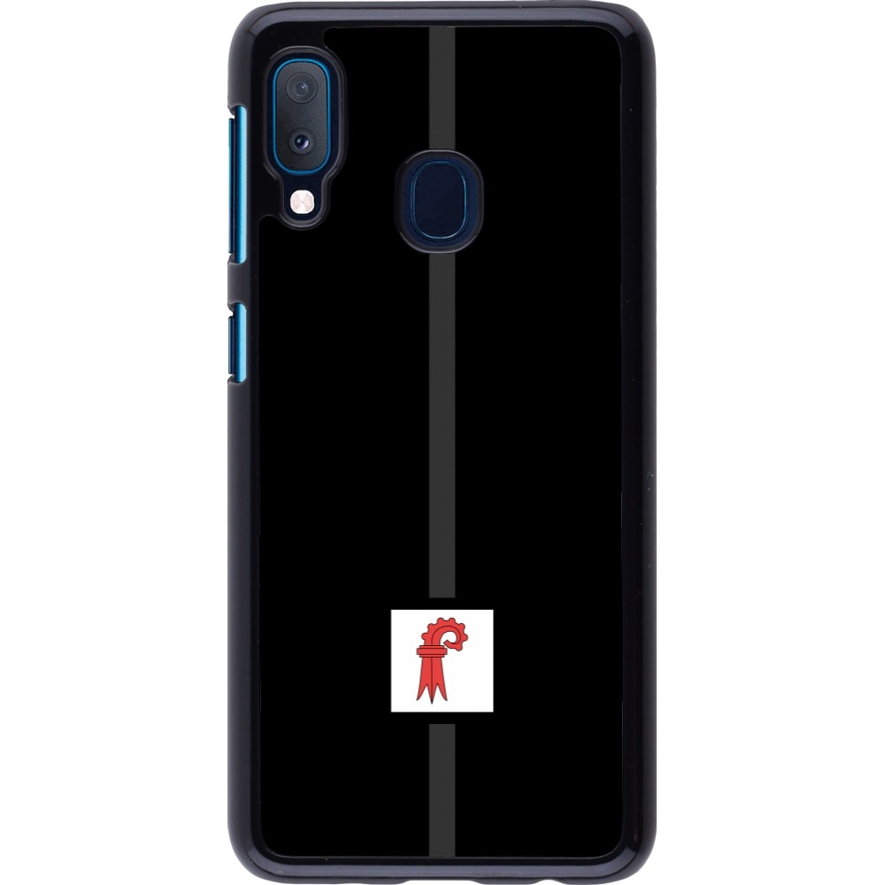 Samsung Galaxy A20e Case Hülle - Kanton BL schwarz