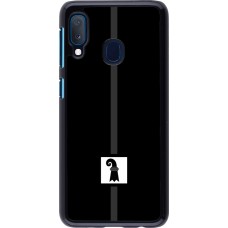 Samsung Galaxy A20e Case Hülle - Kanton BS schwarz