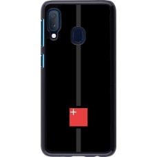 Samsung Galaxy A20e Case Hülle - Kanton SZ schwarz