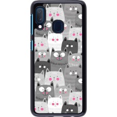 Hülle Samsung Galaxy A20e - Katzenschwärme