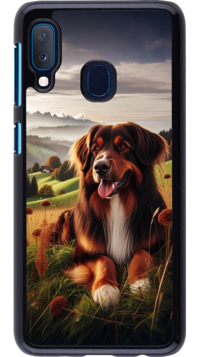 Coque Samsung Galaxy A20e - Chien Campagne Suisse