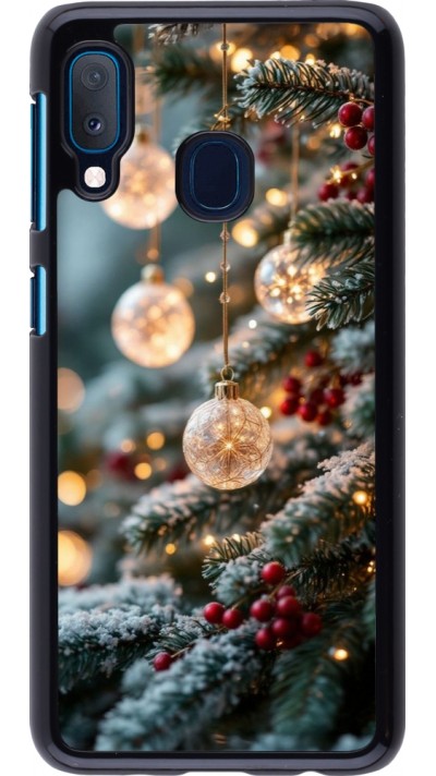 Coque Samsung Galaxy A20e - Christmas 25 Xmas Decorated Tree