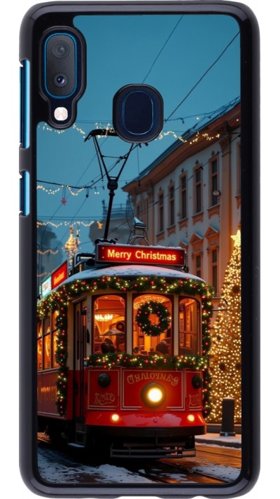 Coque Samsung Galaxy A20e - Christmas 25 Xmas Train
