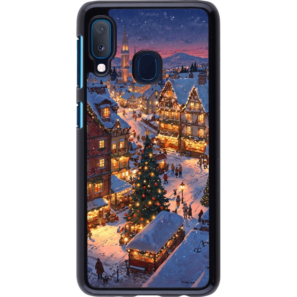 Coque Samsung Galaxy A20e - Christmas 25 Xmas Village