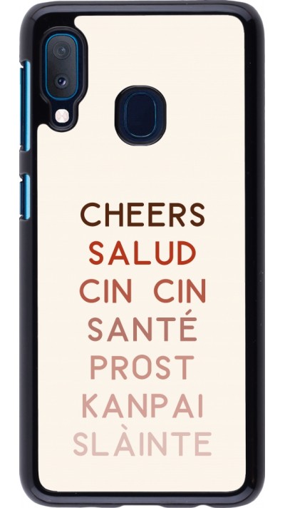 Samsung Galaxy A20e Case Hülle - Cocktail Cheers Salud