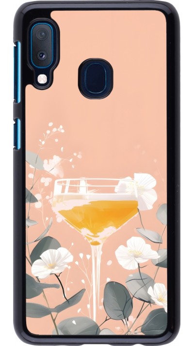 Samsung Galaxy A20e Case Hülle - Cocktail Flowers