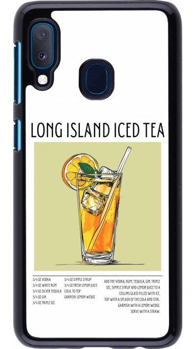 Samsung Galaxy A20e Case Hülle - Cocktail Rezept Long Island Ice Tea