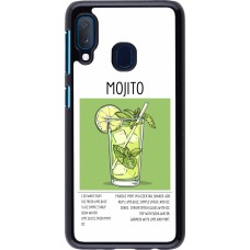 Samsung Galaxy A20e Case Hülle - Cocktail Rezept Mojito