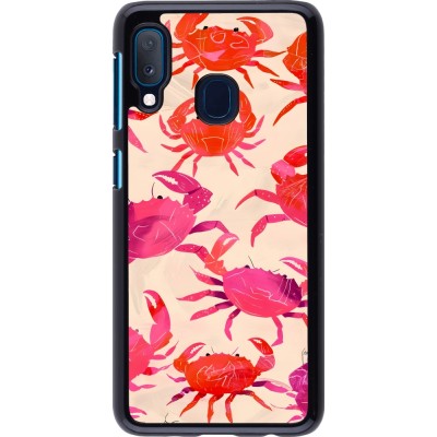 Coque Samsung Galaxy A20e - Crabs Paint