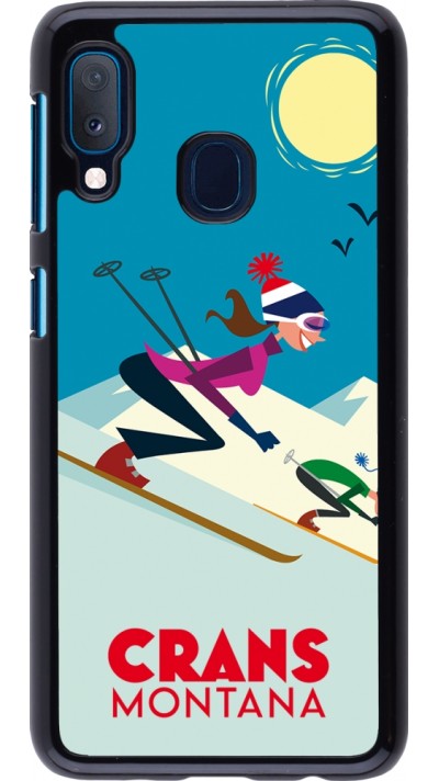 Coque Samsung Galaxy A20e - Crans-Montana Ski Downhill