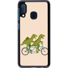 Samsung Galaxy A20e Case Hülle - Dinosaurs on bikes 2026