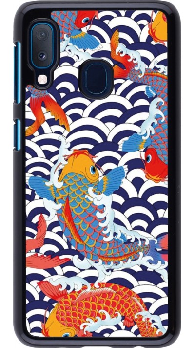 Samsung Galaxy A20e Case Hülle - Easter 2023 japanese fish