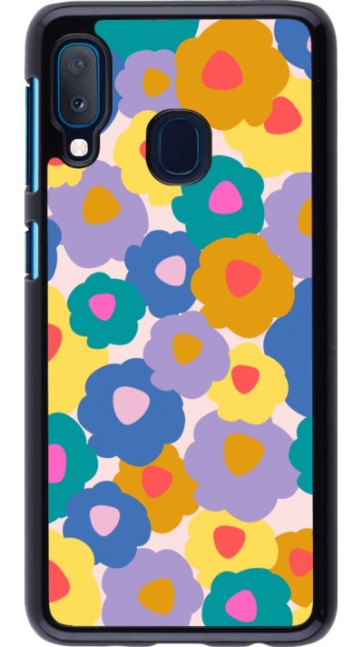 Samsung Galaxy A20e Case Hülle - Easter 2024 flower power