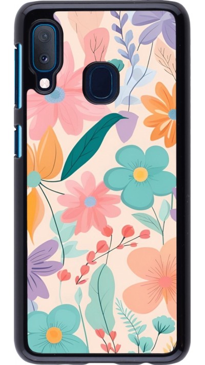 Samsung Galaxy A20e Case Hülle - Easter 2024 spring flowers