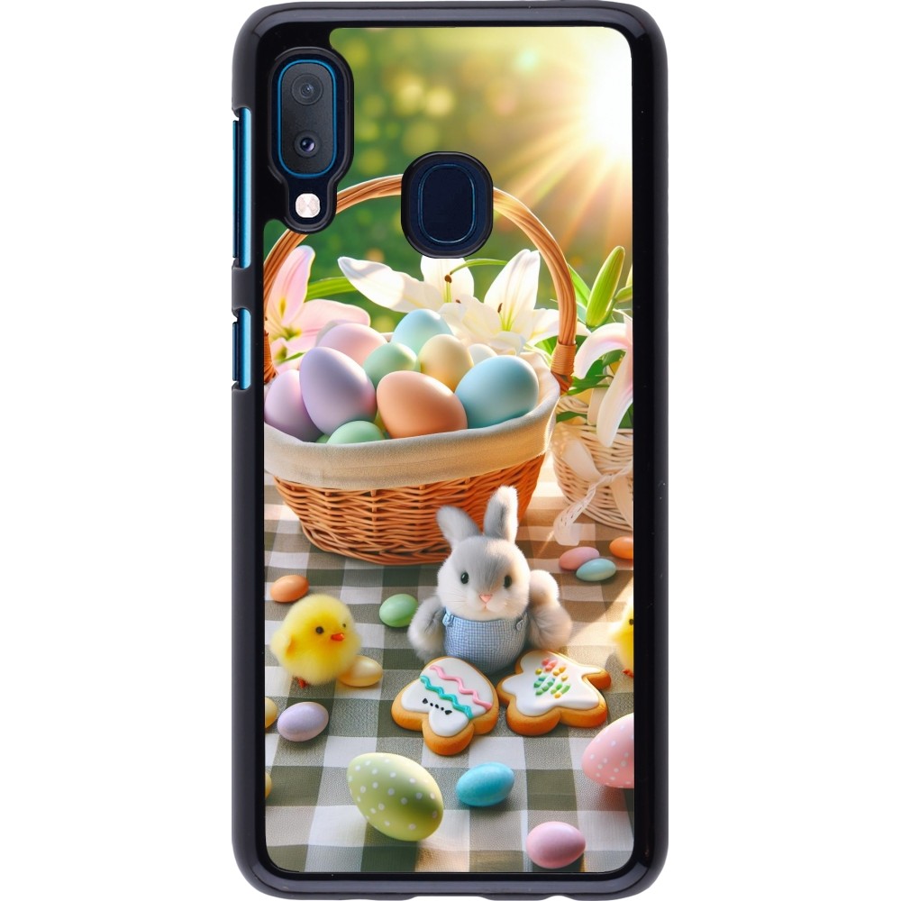 Coque Samsung Galaxy A20e - Easter 2025 Panier Pâques