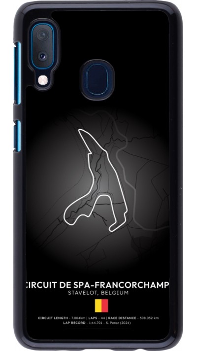 Coque Samsung Galaxy A20e - F1 Track 2025 Belgium