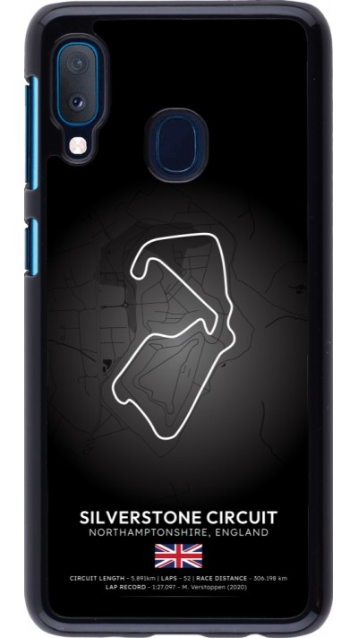 Coque Samsung Galaxy A20e - F1 Track 2025 Great Britan