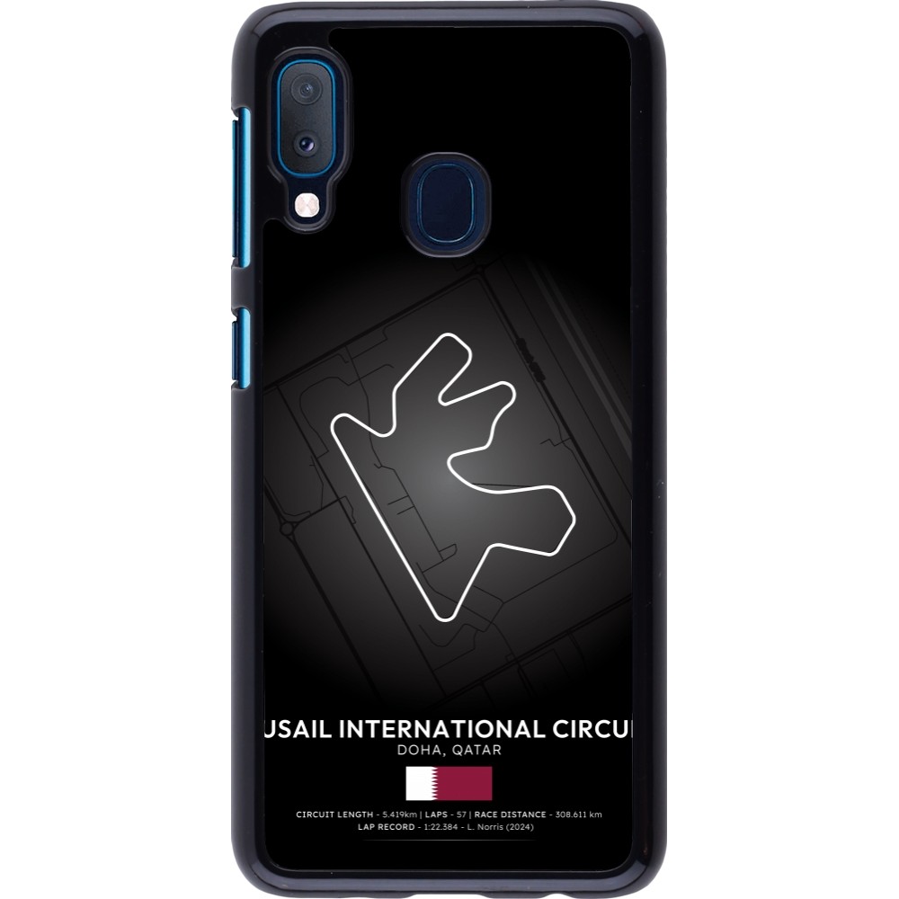 Samsung Galaxy A20e Case Hülle - F1 Track 2025 Qatar